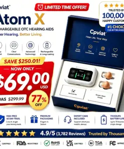 Cpviat™ Atom X Smart Hearing Aids — Hear Clearly, Feel Confident Again