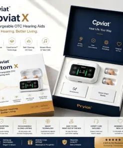 Cpviat™ Atom X Smart Hearing Aids — Hear Clearly, Feel Confident Again