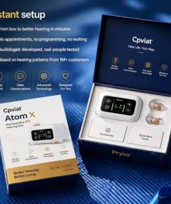 Cpviat™ Atom X Smart Hearing Aids — Hear Clearly, Feel Confident Again
