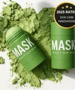Cpviat™ Green Tea Deep Cleanse Mask Stick – Pore Refining & Oil Control Clay Mask by Cougex