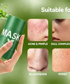 Cpviat™ Green Tea Deep Cleanse Mask Stick – Pore Refining & Oil Control Clay Mask by Cougex