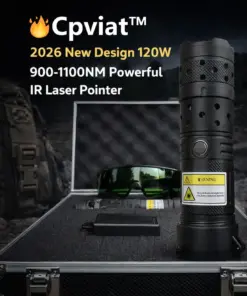 Cpviat™2026 New Design 120W 900-1100NM Powerful IR Laser Pointer