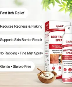 Cpviat ® 7-Day Dry Flaky Painless & Scar-Free Gentle Advanced Itch Calming Beef Tallow Spray