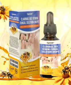 Cpviat Bee Venom Toenail Fungus Treatment for Thick Cracked Yellow Nails