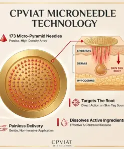 Cpviat™ ClearTag Microneedle Skin Tag Patch