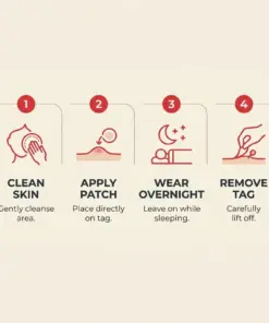 Cpviat™ ClearTag Microneedle Skin Tag Patch