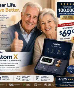 Cpviat™ Atom X Smart Hearing Aids